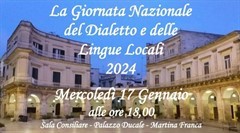 GIORNATA NAZIONALE DEL DIALETTO E DELLE LINGUE LOCALI - 2024